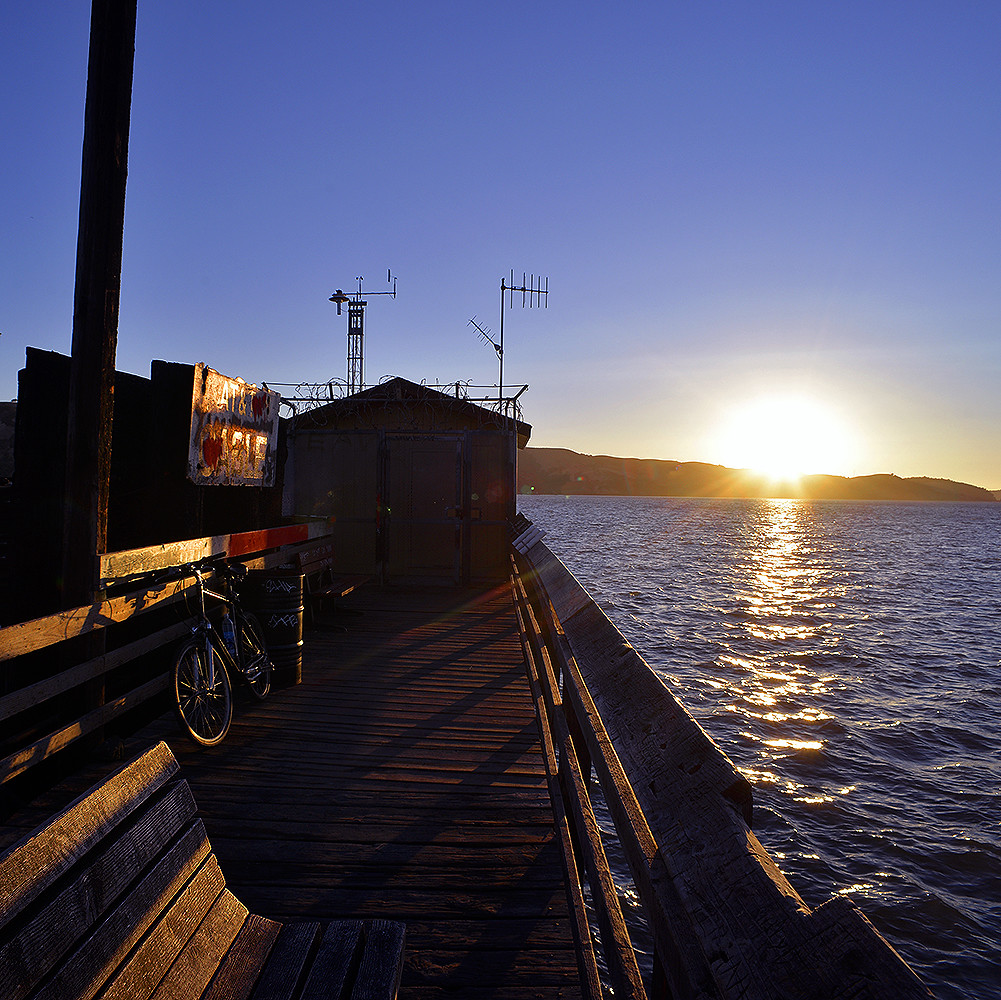 Waterfront Sunset Pier